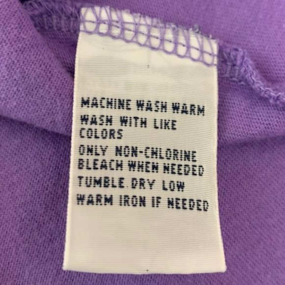 Polo by Ralph Lauren Purple Short Sleeve T-Shirt - Picture 7 of 7